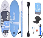 SUP Zray X-Rider X1 10'2'' Collection 2021 Kajak med dubbelpaddel och kajaksits