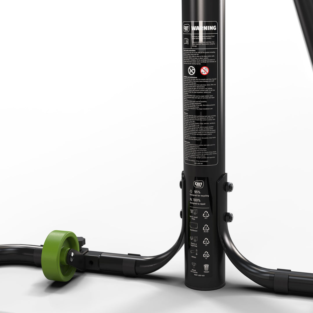 EXIT NovaStar Height-Adjustable Basketball Hoop