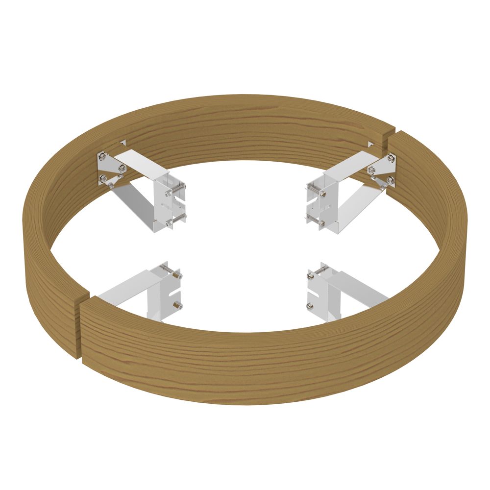 SAWO Heat Shield Round wood tower