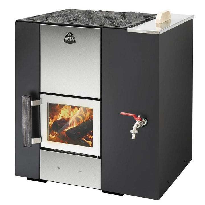 Wood-fired Sauna Heater Kuru with Water Tank