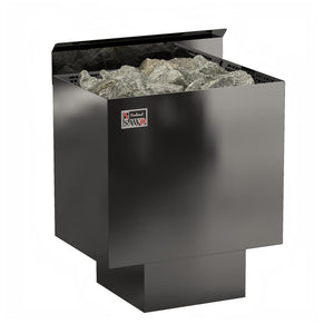 SAWO Electric Sauna Heater Stainless Combi Nordex Black NS with Steam Generator 3P