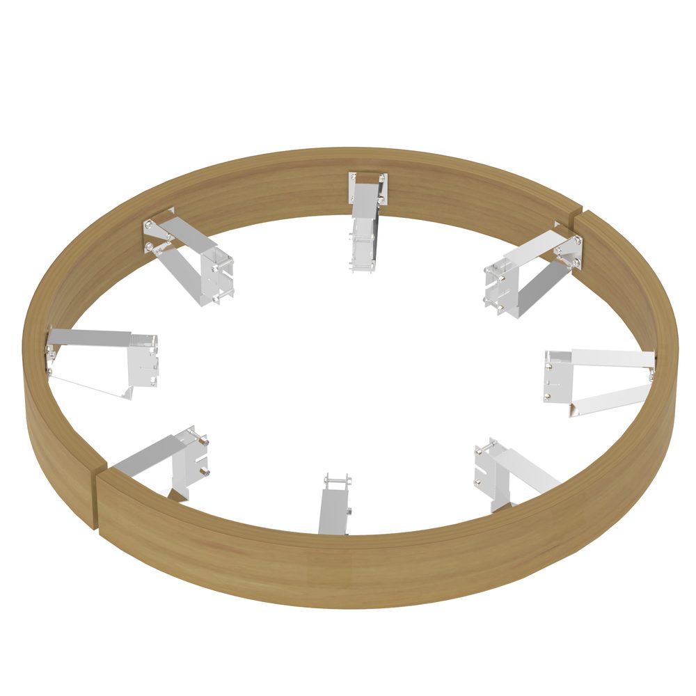 SAWO Heat Shield Round wood tower