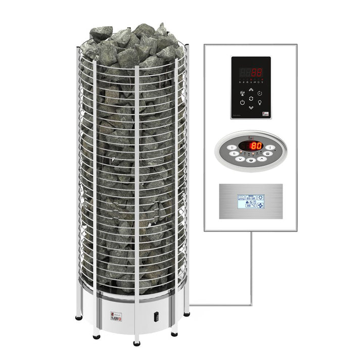 SAWO Elektriskt Bastuaggregat Torn runt 3P