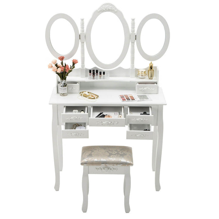 Sminkbord Milano – vit