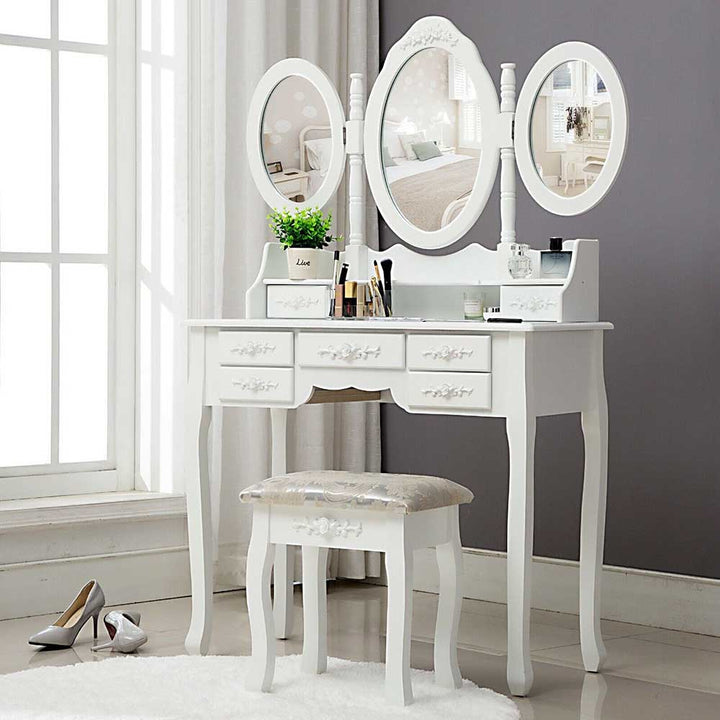 Sminkbord Milano – vit