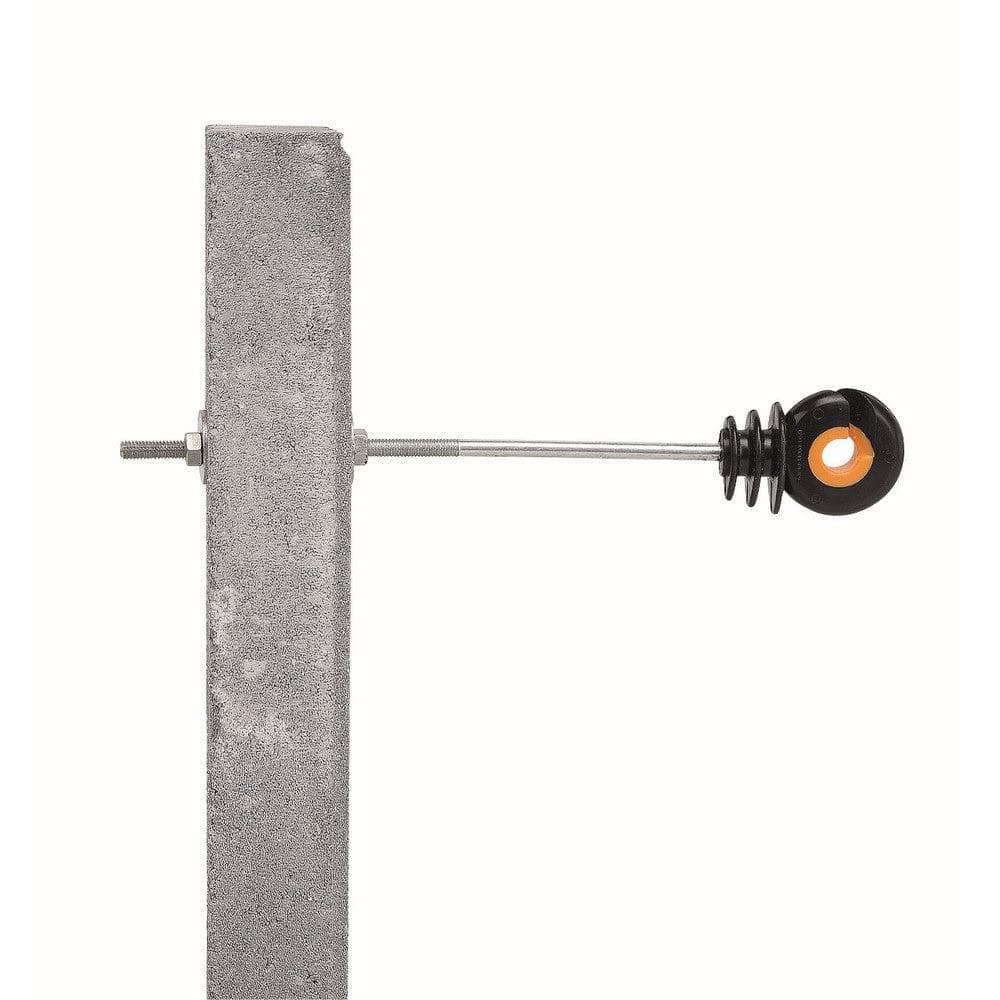 Gallagher Distanshållare XDI Ringisolator 20 cm / Rak för Metallstolpe / 10-pack SKU GAL-029006 EAN 8713235029006