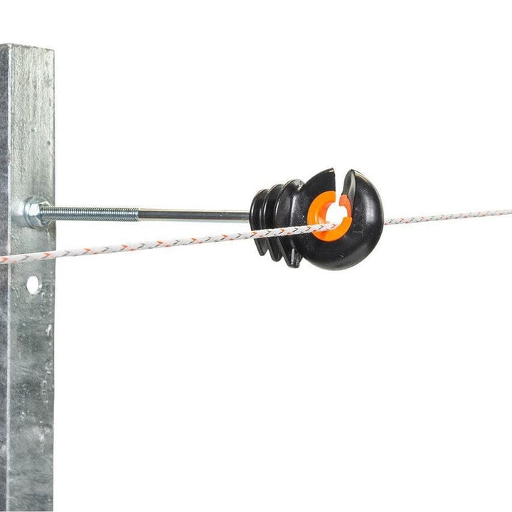 Gallagher Distanshållare XDI Ringisolator 10 cm / Rak för Metallstolpe / 20-pack SKU GAL-086481 EAN 8713235086481