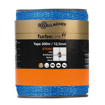 Gallagher Elstängsel band TurboLine Blå / 12.5mm x 200m SKU GAL-079391 EAN 8713235079391