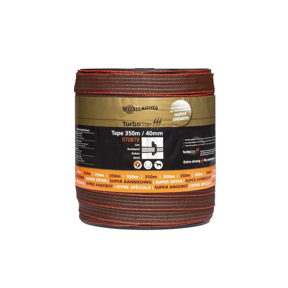 Gallagher Elstängsel band TurboStar Terra / 350m SKU GAL-070879 EAN 8713235070879