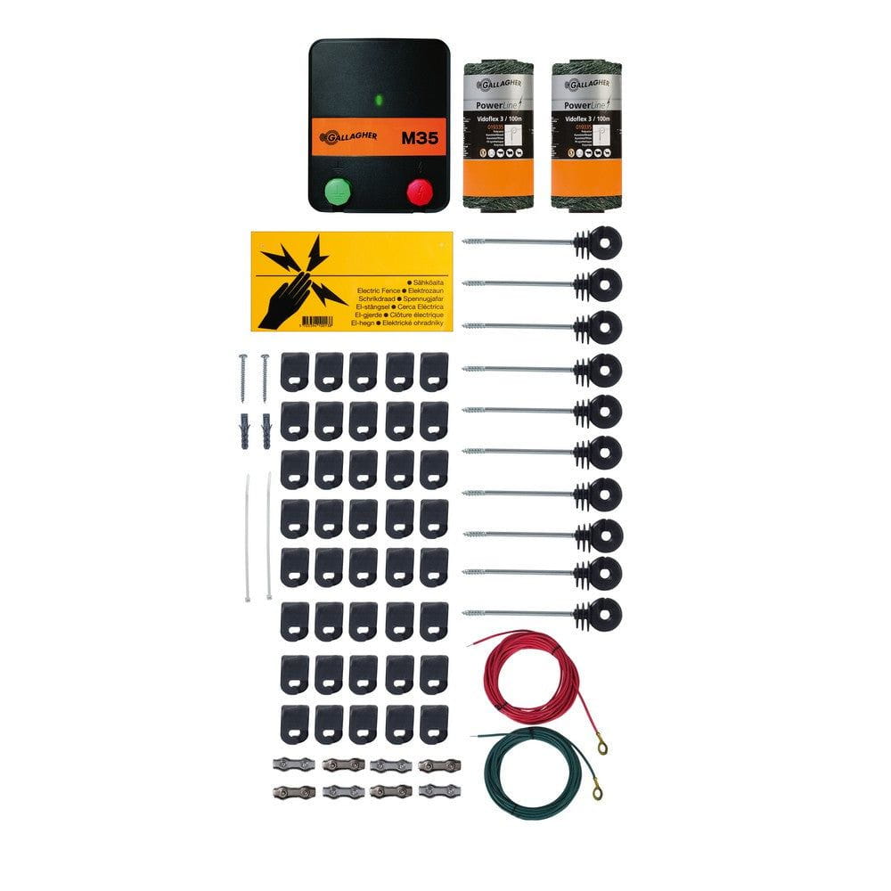 Gallagher Kattstaket &amp; Trädgårdssats M35 230V SKU GAL-083121 EAN 8713235083121