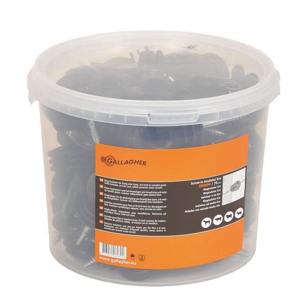 Gallagher Ringisolator Ekonomi 75-pack SKU GAL-060894 EAN 8713235060894