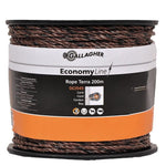 Gallagher Stängseltråd EconomyLine Rope Terra / 200m SKU GAL-063949 EAN 8713235063949