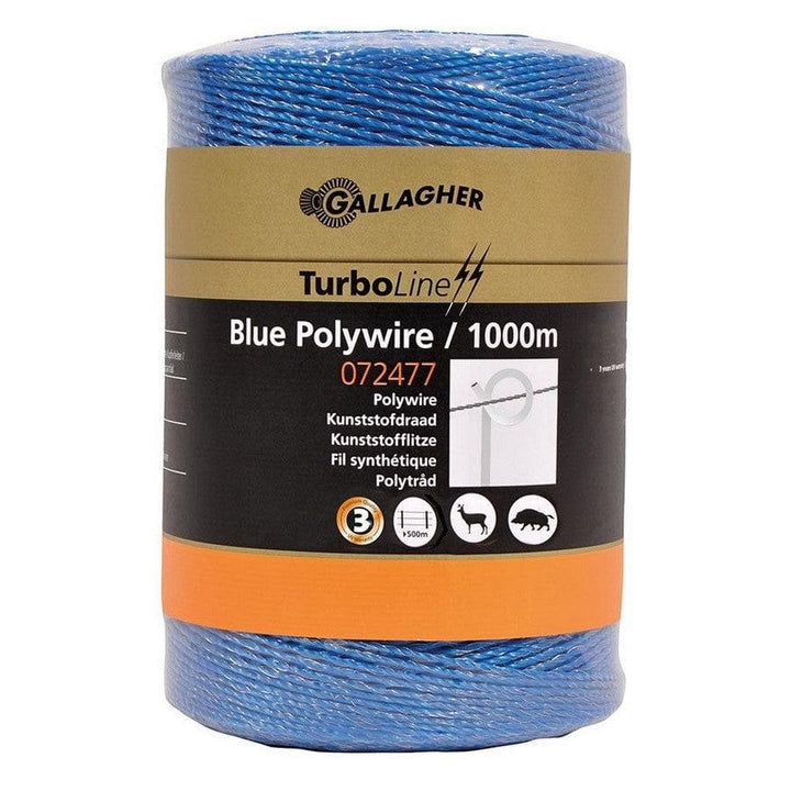 Gallagher Stängseltråd TurboLine Polywire 1000m SKU GAL-072477 EAN 8713235072477
