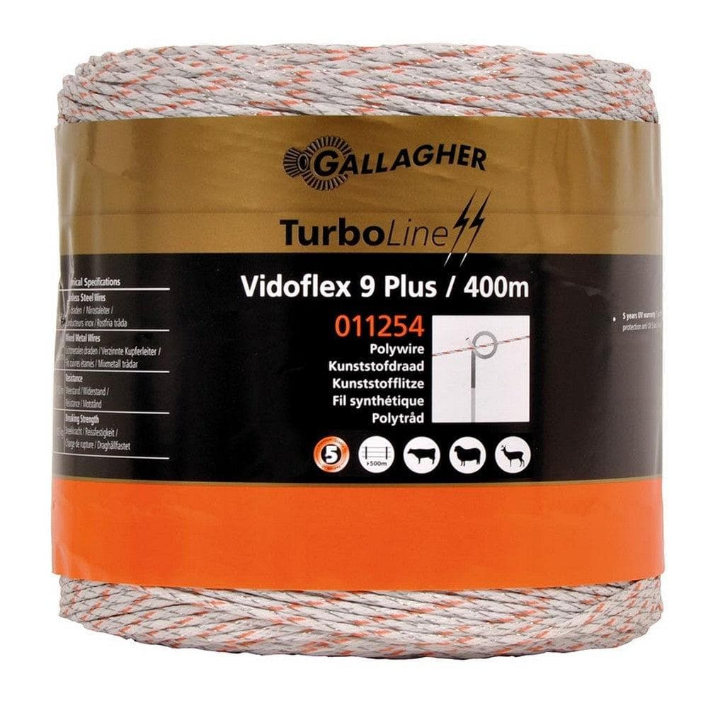 Gallagher Stängseltråd Vidoflex 9 TurboLine Plus SKU EAN