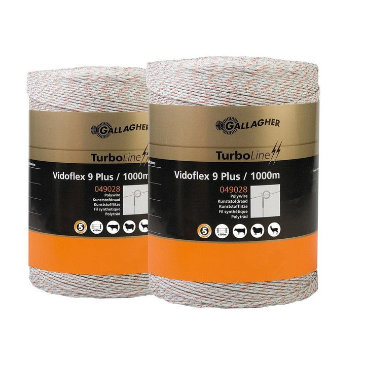 Gallagher Stängseltråd Vidoflex 9 TurboLine Plus SKU EAN