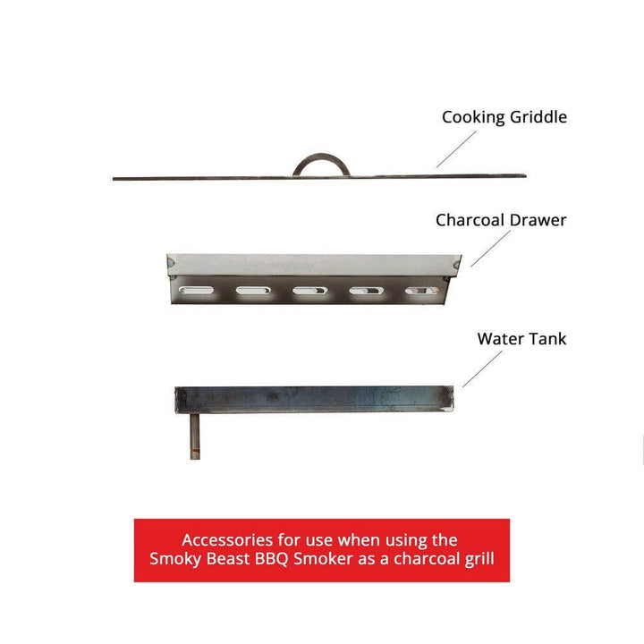 GrillSymbol Rökgrill Smoky Beast XL BBQ SKU GRS-Smoky-Beast-XL EAN 4744381012301