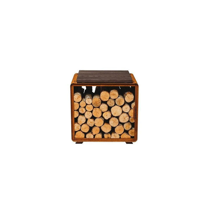 GrillSymbol Vedstativ Enzo Rack Cortenstål S SKU GRS-ENZO-RS EAN 4744381011236