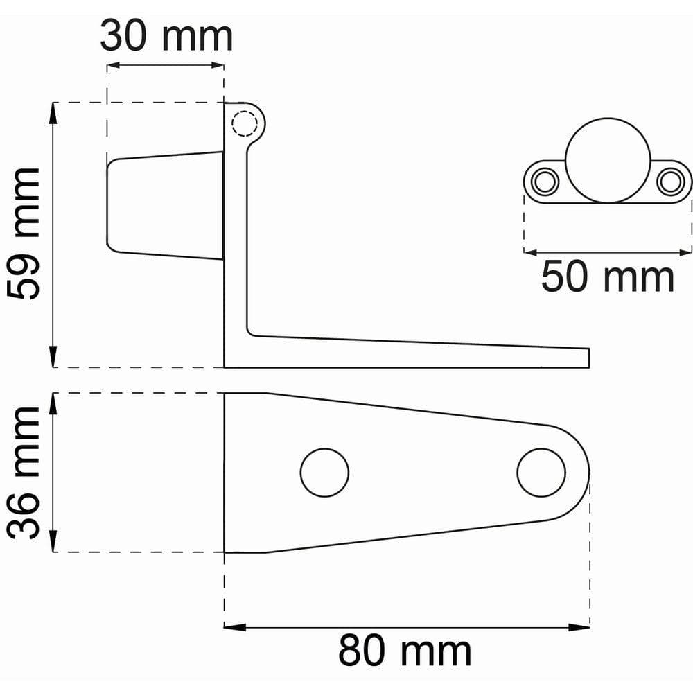 Habo Dörrhållare 180 SKU HAB-16319 EAN 7317900163197