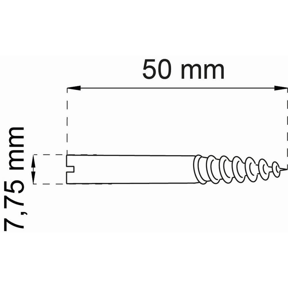 Habo Dörrstift 144 100-pack SKU HAB-6718 EAN 7317900006715