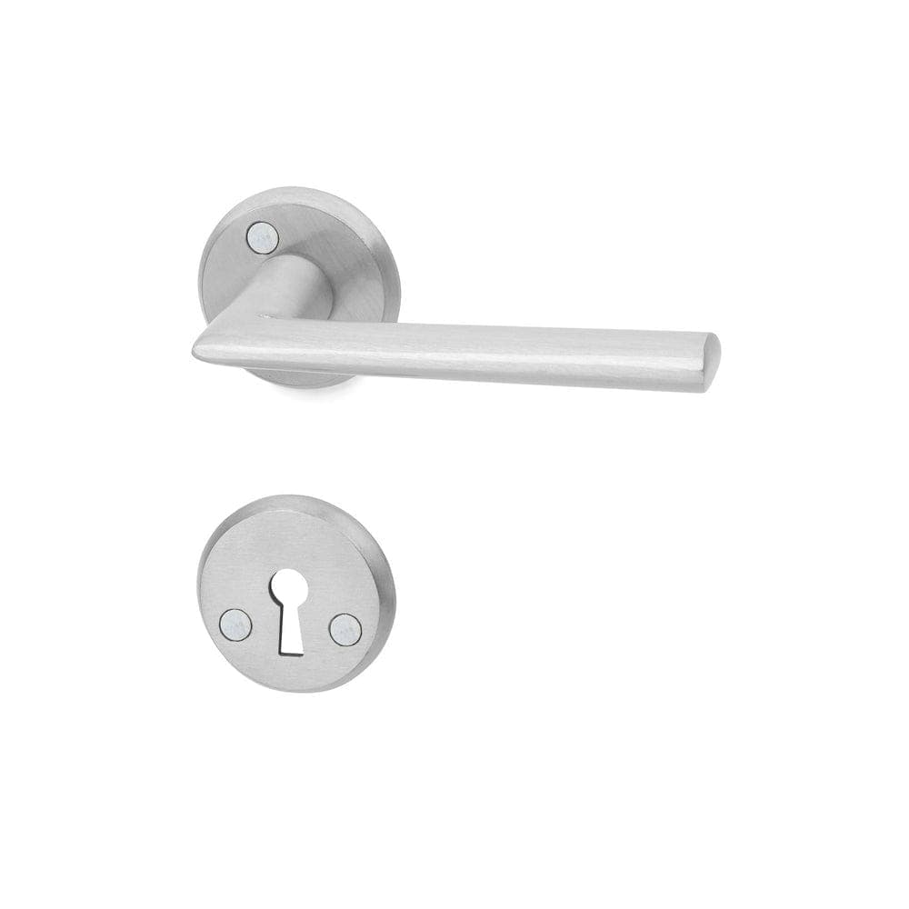 Habo Innerdörrhandtag Miami Kombi Borstad aluminium SKU HAB-18683 EAN 7317900186837