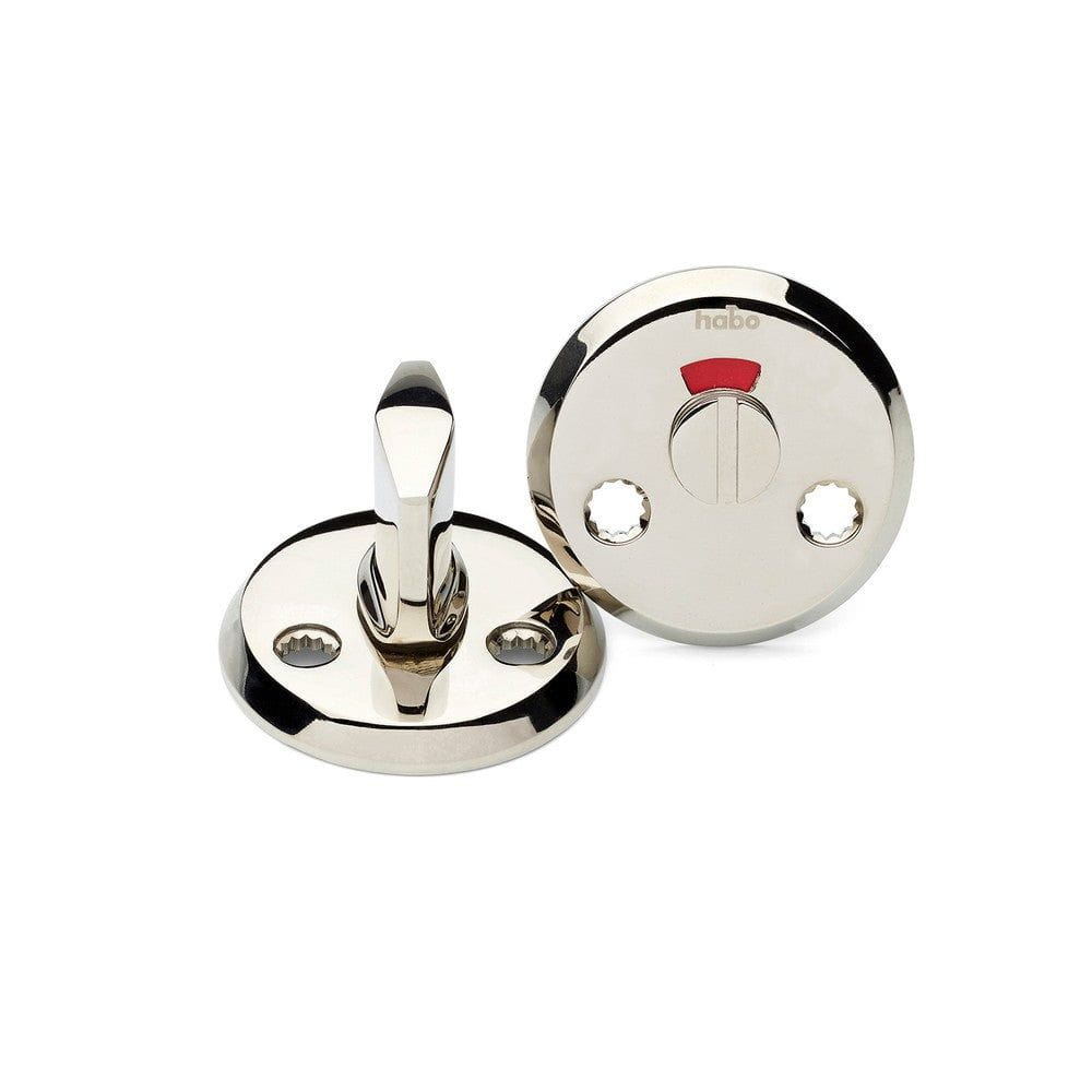 Habo WC-beslag A262 Nickel SKU HAB-18378 EAN 7317900183782