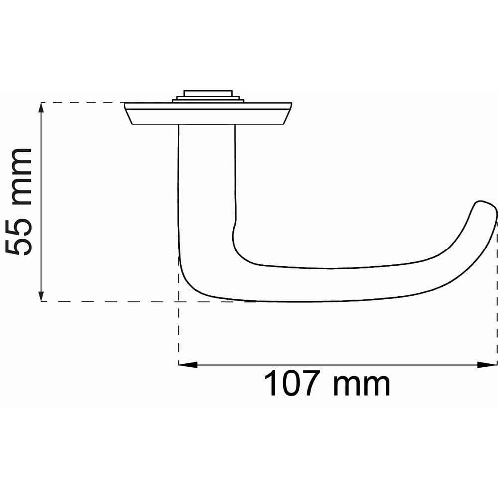 Habo Ytterdörrhandtag A640 SKU EAN