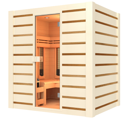 HOLL'S Hybridsauna Combi 4 personer