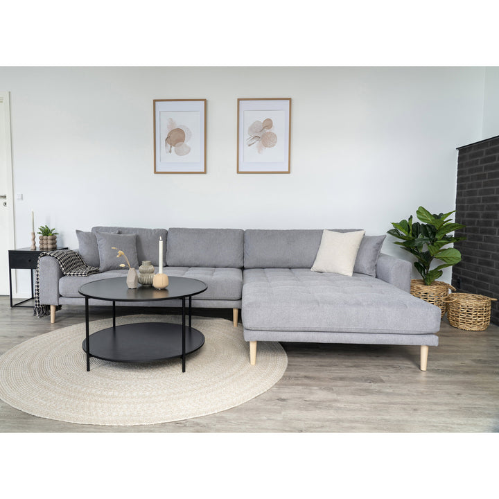 House Nordic Lido divansoffa ljusgrå höger – detalj