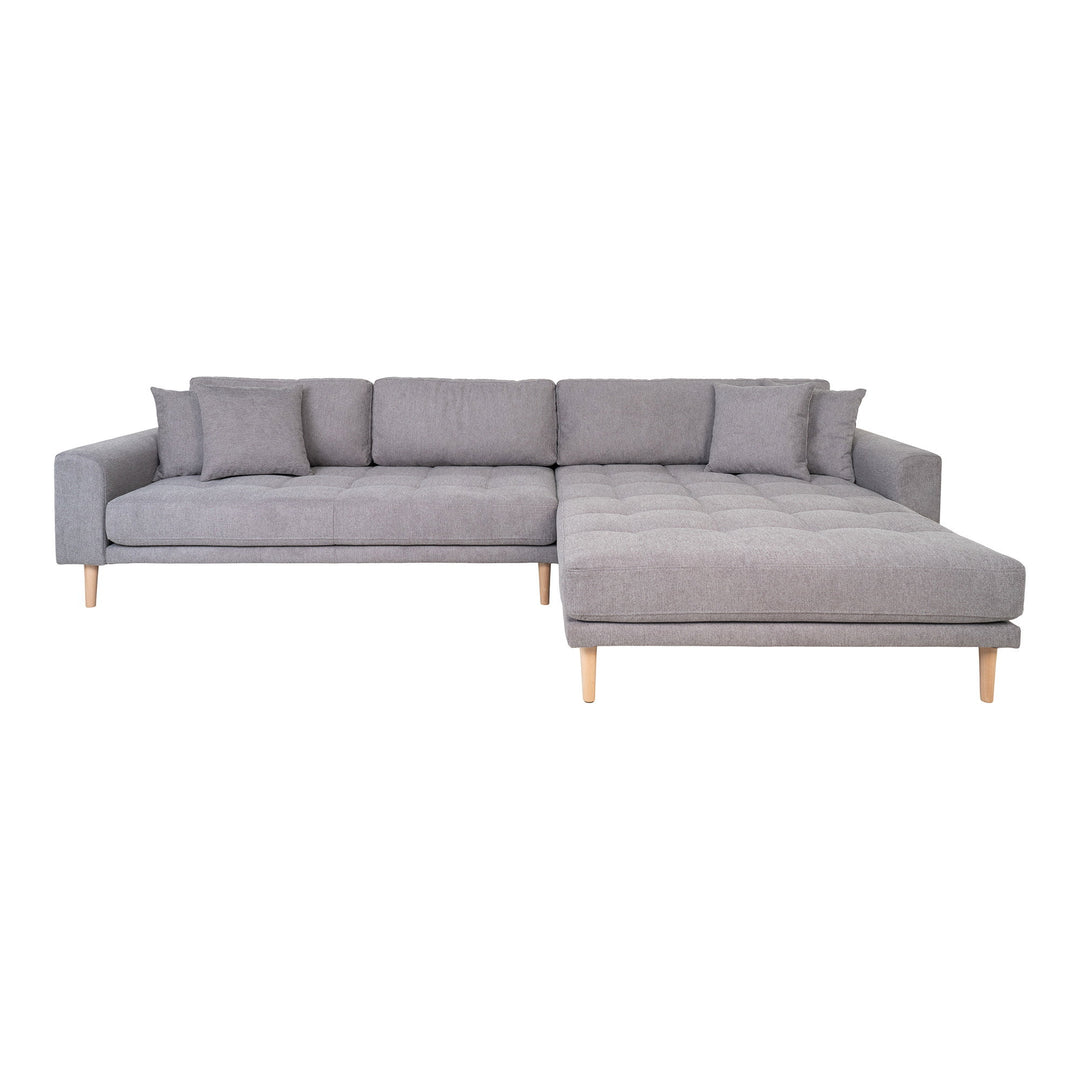 House Nordic Lido divansoffa ljusgrå höger