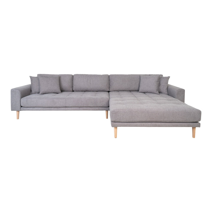 House Nordic Lido divansoffa ljusgrå höger