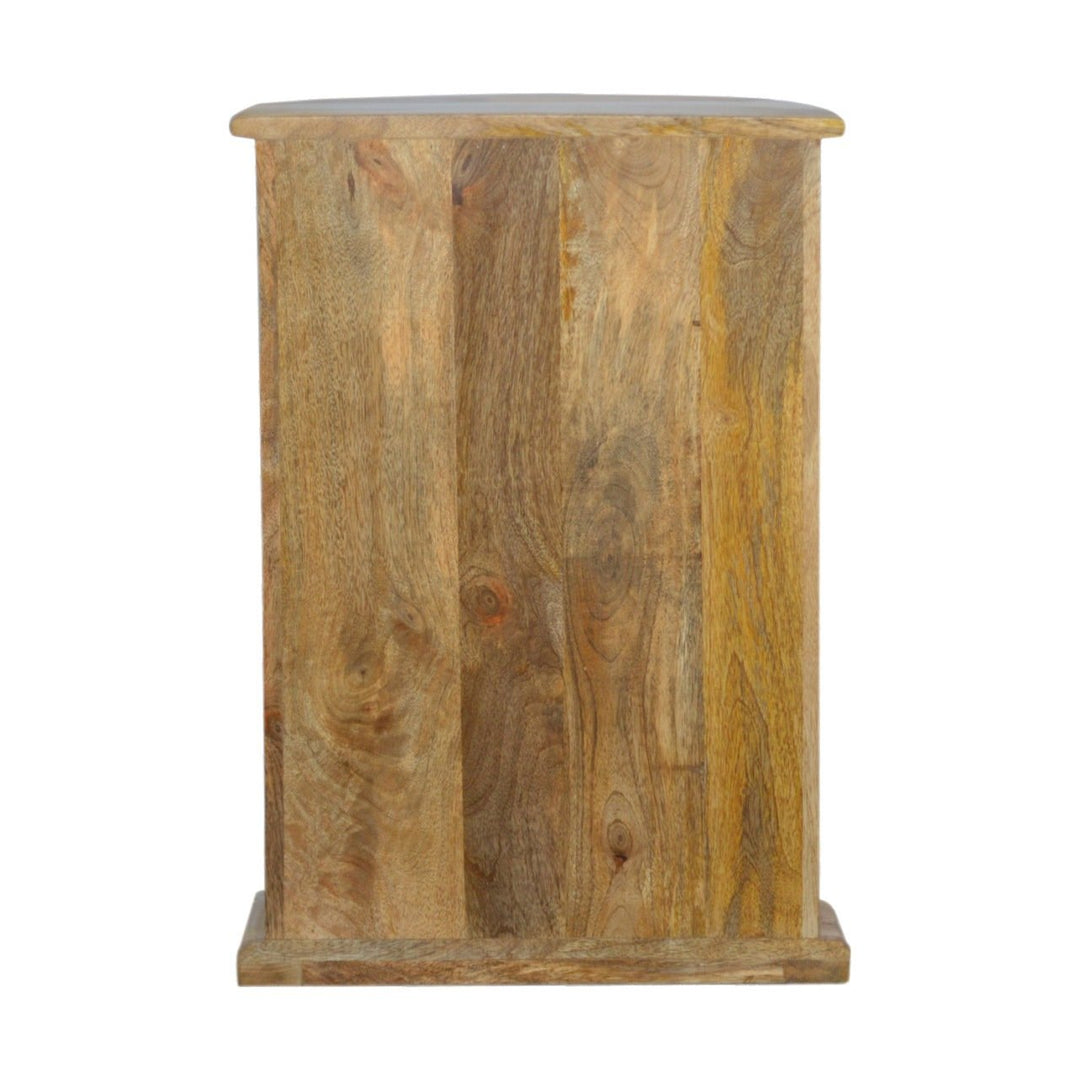 3 Drawer Serpentine Drum Chest-8