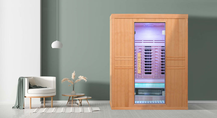 Holl’s PureWave EVO Infraröd Bastu – Dual Healthy Full Spectrum (2 &amp; 3 Personer)
