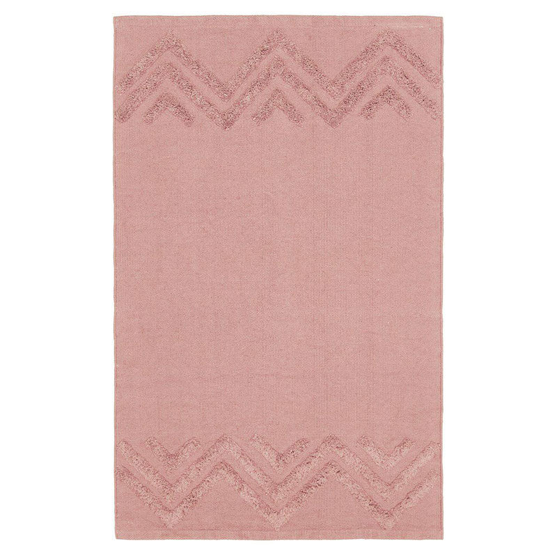 Svanefors Madison bomullsmatta rose/mörkrosa