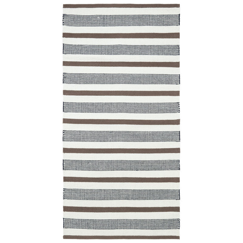 Svanefors Neo bomullsmatta Nougat 60×90 cm