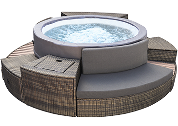 NetSpa Vita Premium – Semi-Rigid Hot Tub 4–6 people
