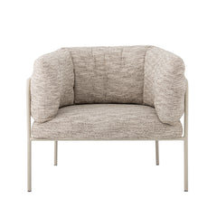 Bloomingville Karel loungefåtölj beige