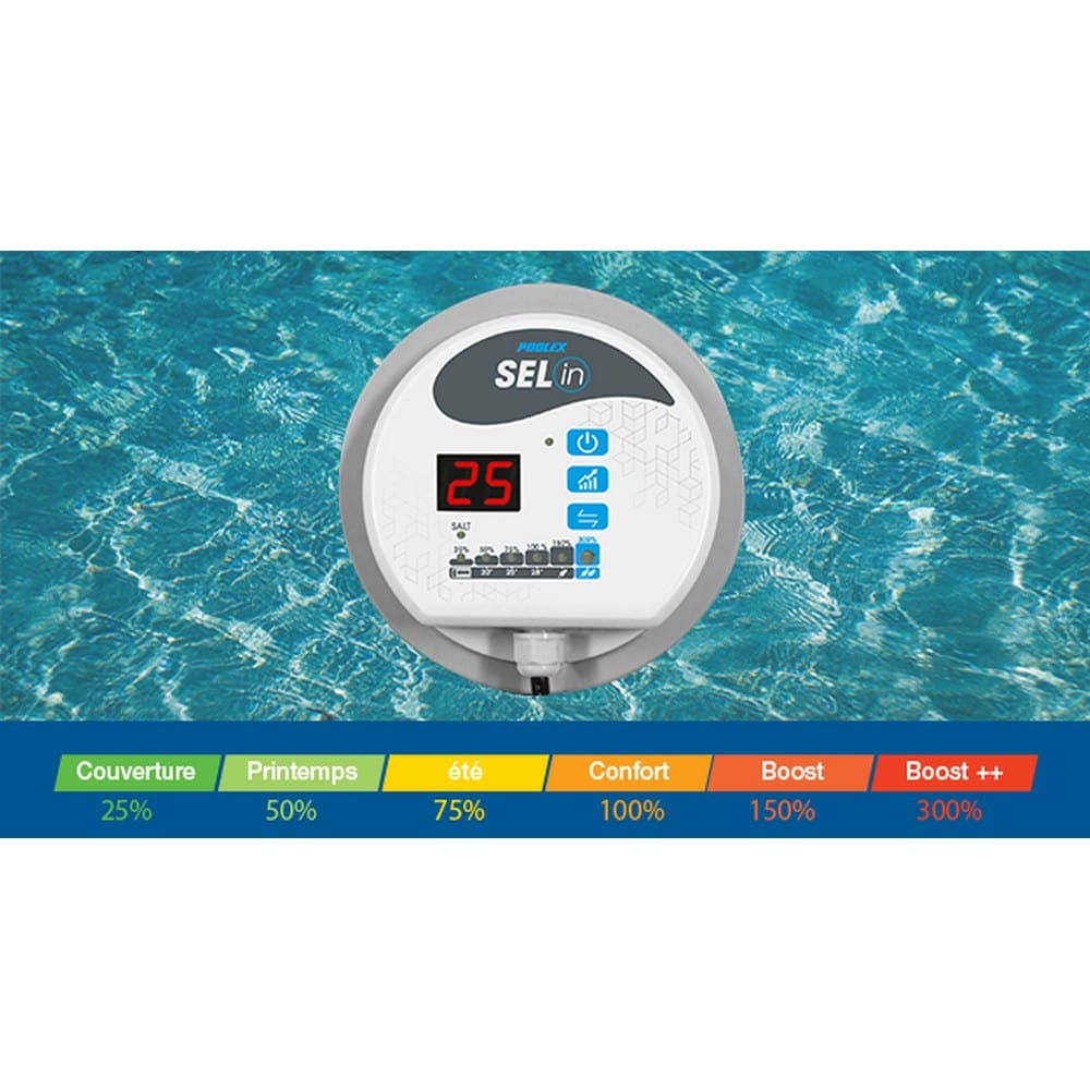 Poolex Saltklorinator Sel-in 20-90m3 SKU EAN