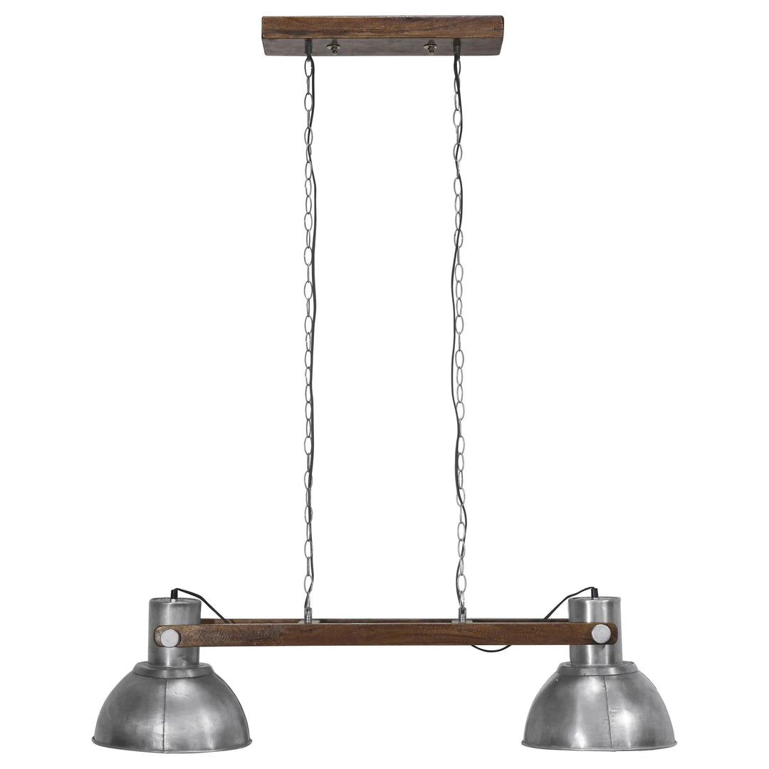 PR Home Ashby Double med 100 cm kedjor i Pale Silver