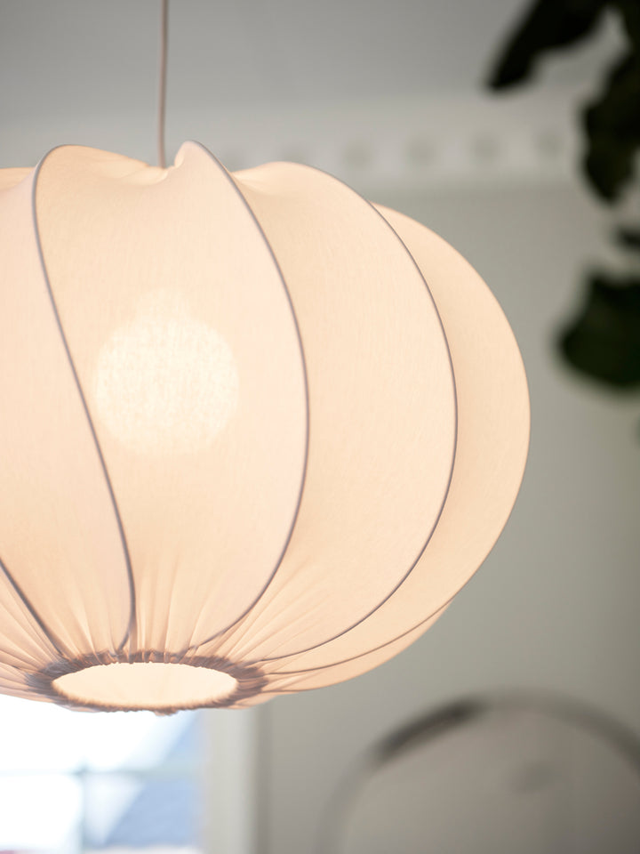 PR Home Olivia taklampa Twist vit 50 cm detalj underifrån
