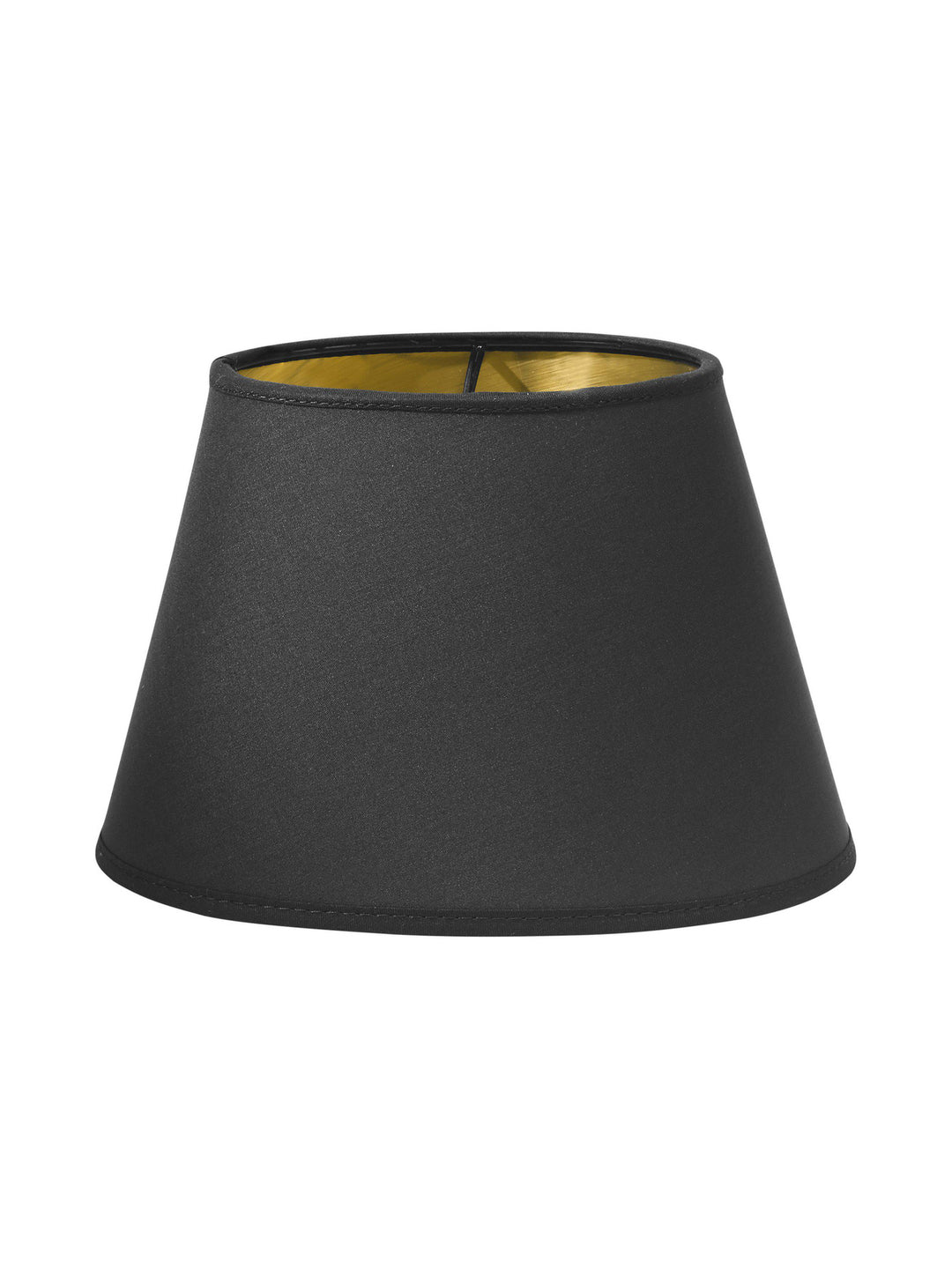 PR Home Oval lampskärm svart/guld 25 cm