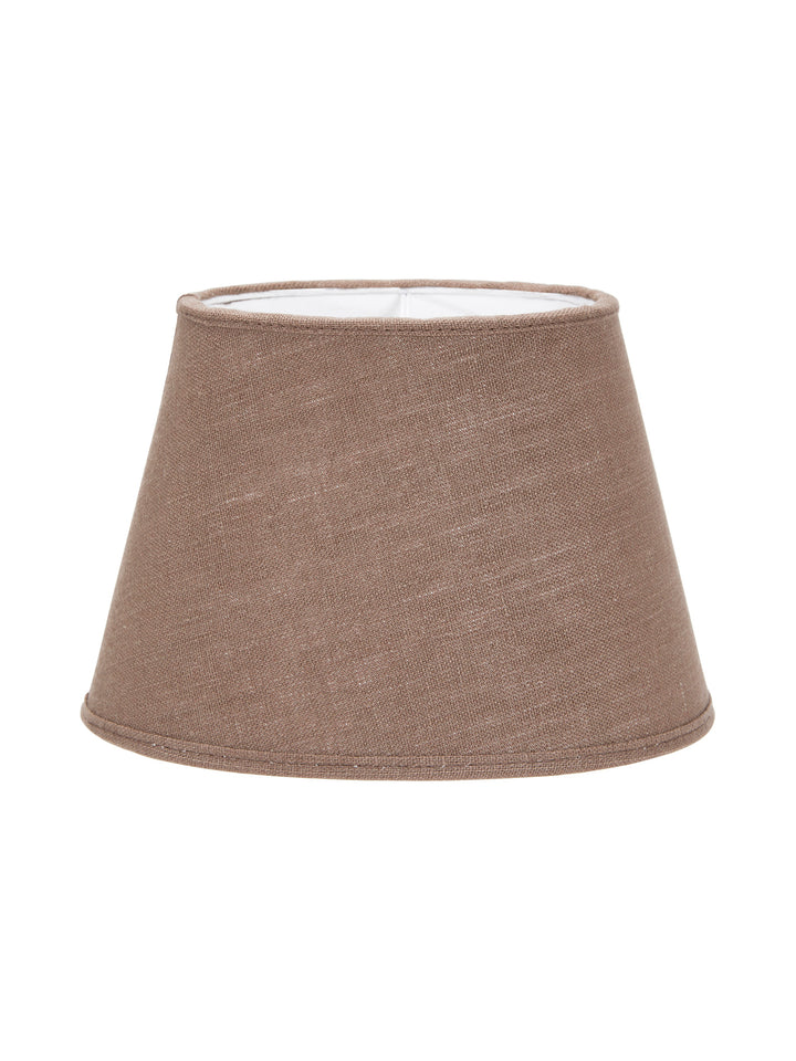 PR Home Oval lampskärm lin mocca 30 cm