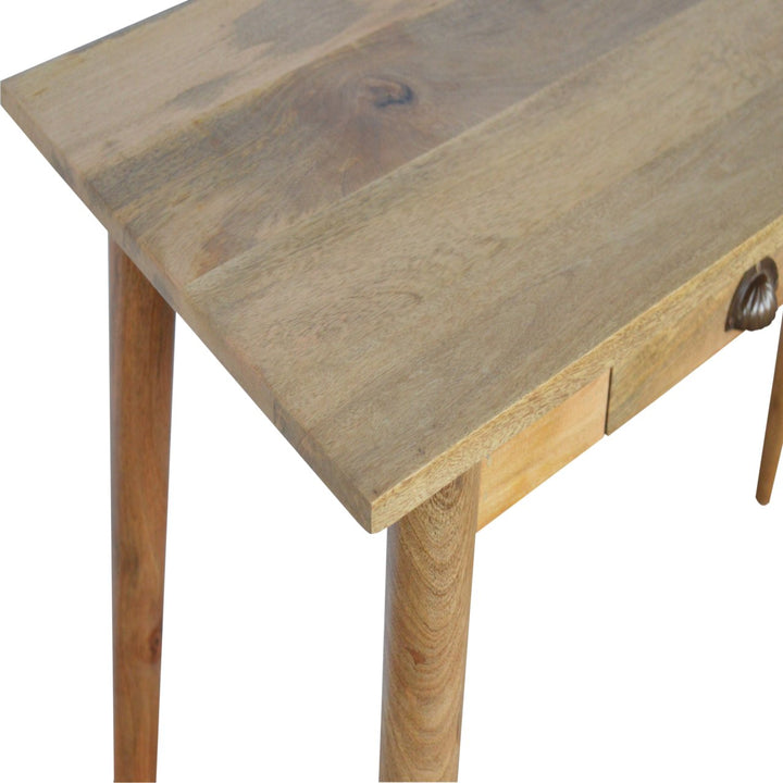 Nordic Style Writing Desk with 2 Drawers dropshipping
