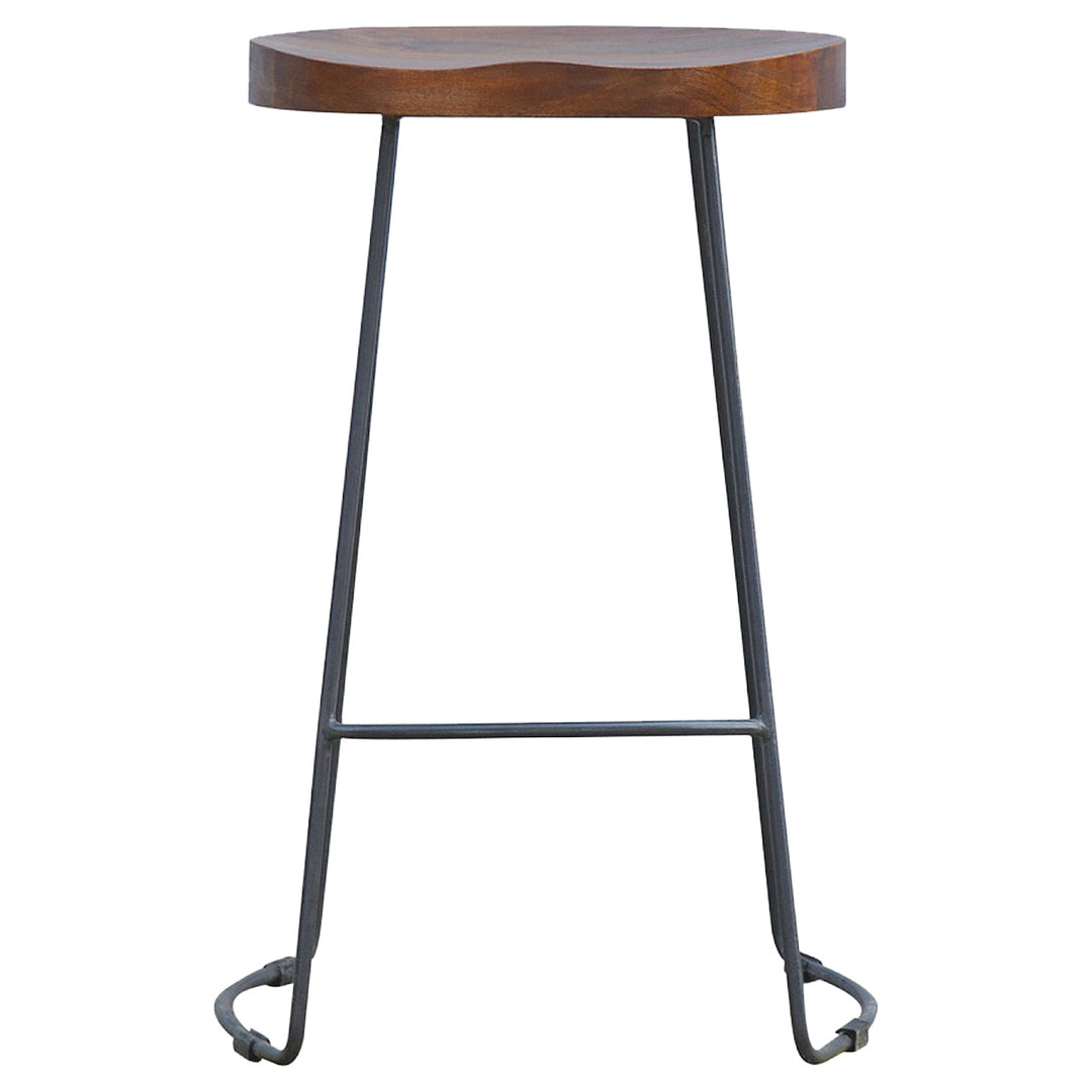 Industrial Chunky Bar Stool-3