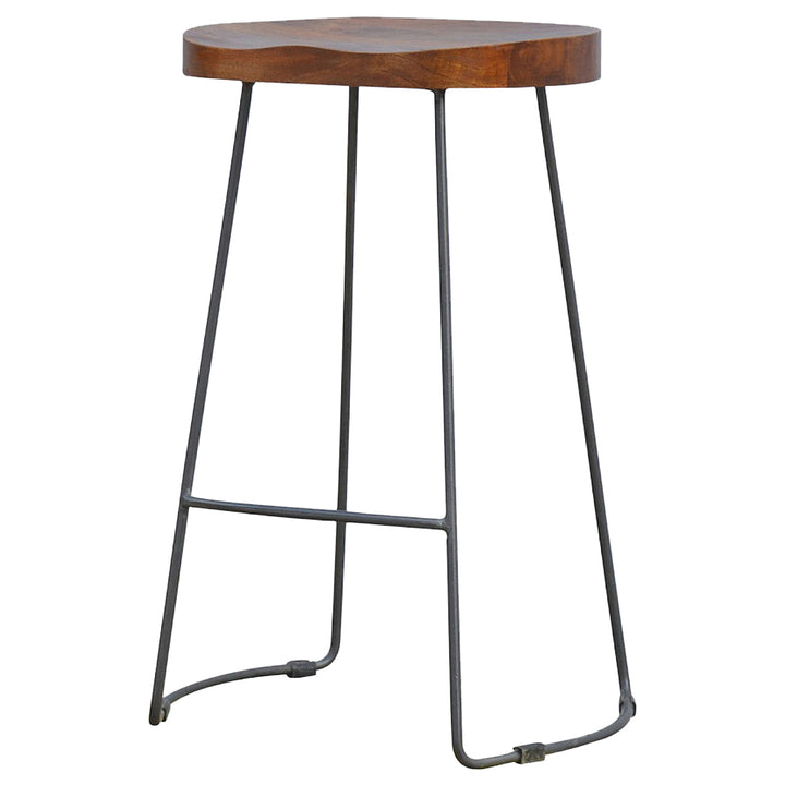 Industrial Chunky Bar Stool-5