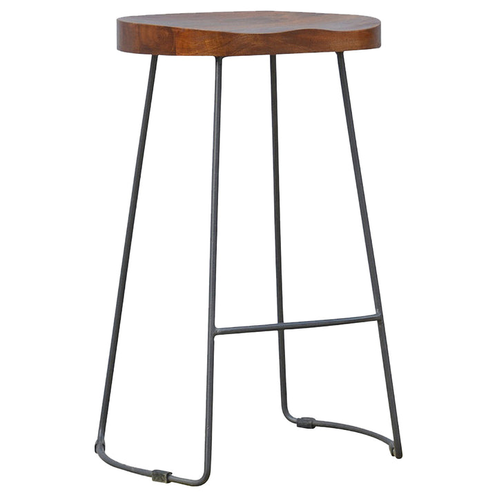 Industrial Chunky Bar Stool-4