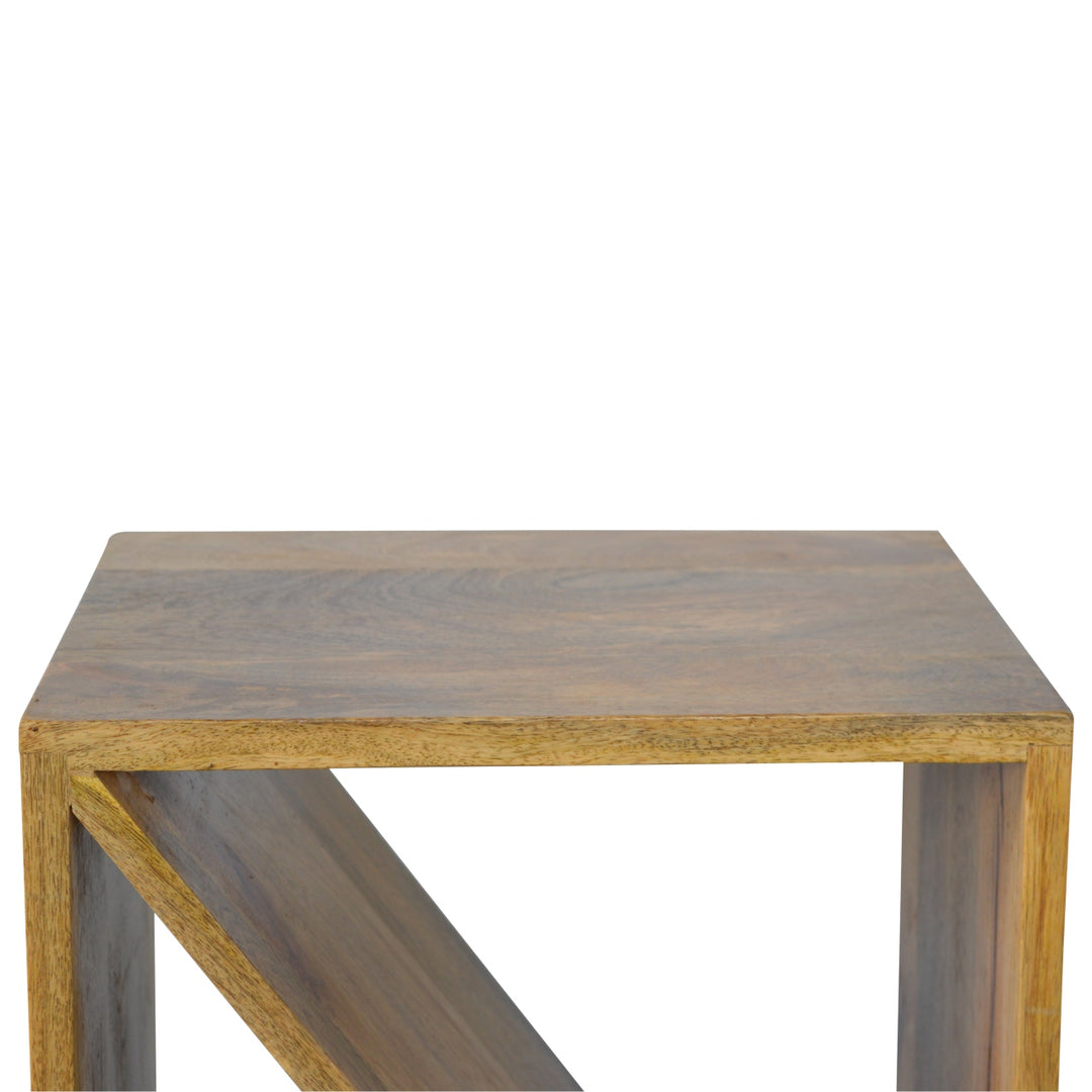 Geometric Library Side Table-3