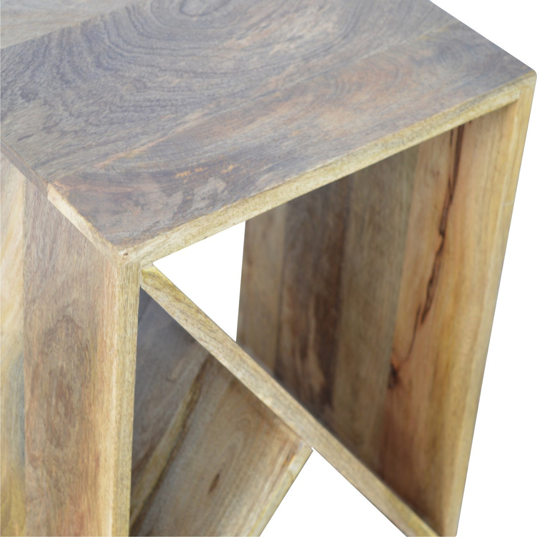 Geometric Library Side Table-4