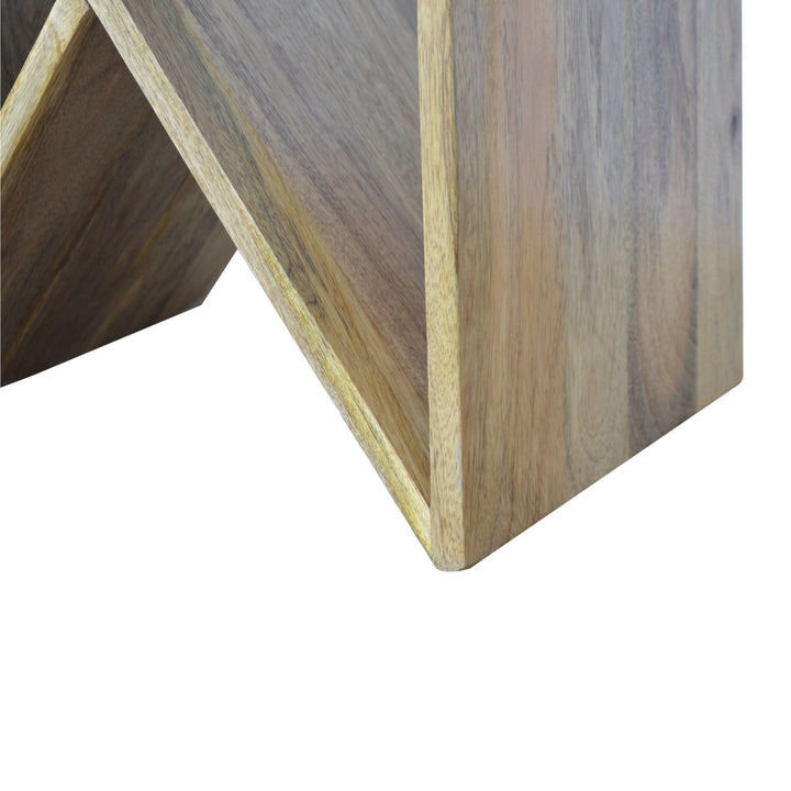 Geometric Library Side Table-5