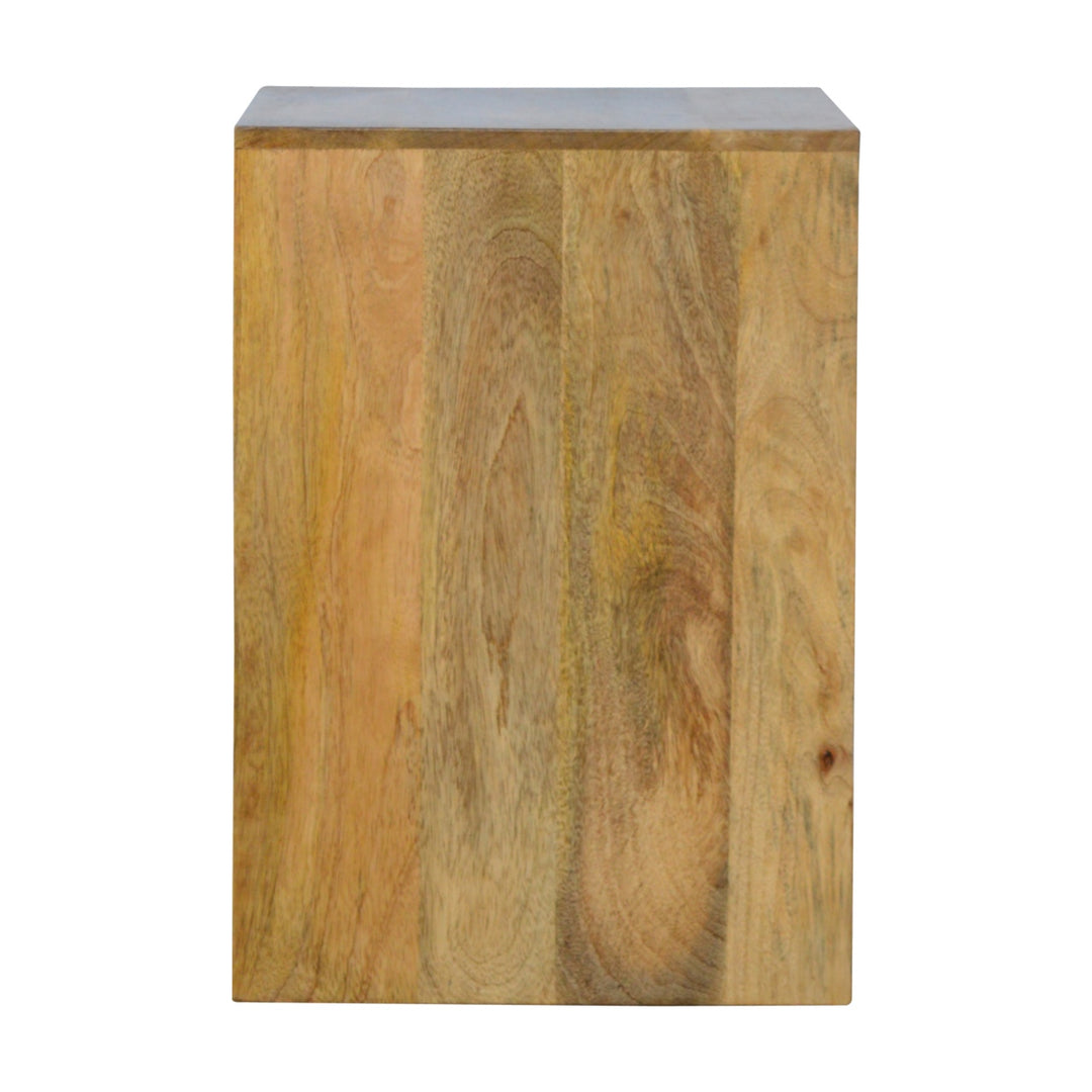 Geometric Library Side Table-7