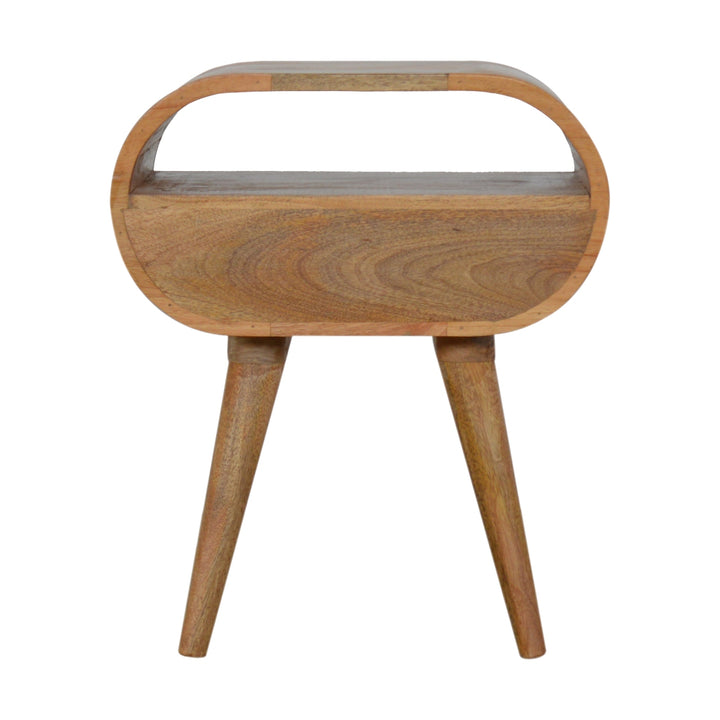 bulk Circular Nightstand with Open Slot for resale